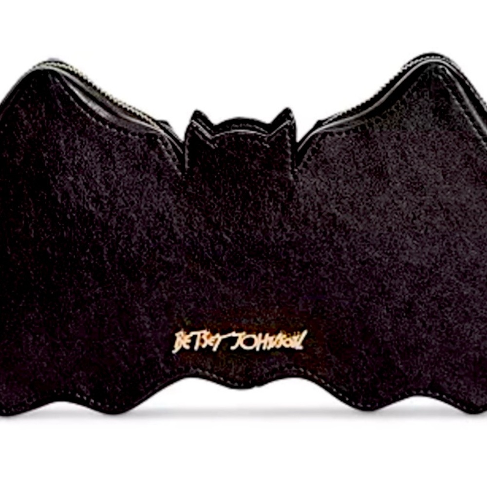 *RARE* Betsey Johnson Bat Purse - Picture 2 of 3